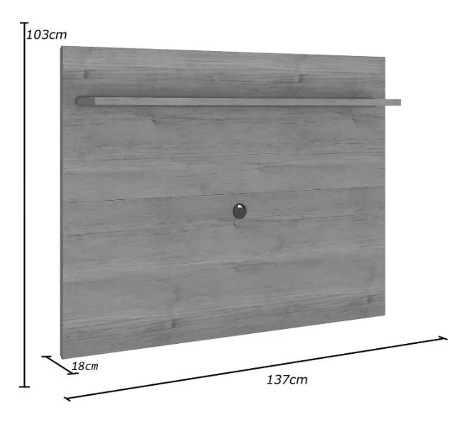 Painel Suspenso P/TVs Até 55 Polegadas 1.37M. Produto Novo Direto de Fábrica P/Sua Casa. - Foto 5