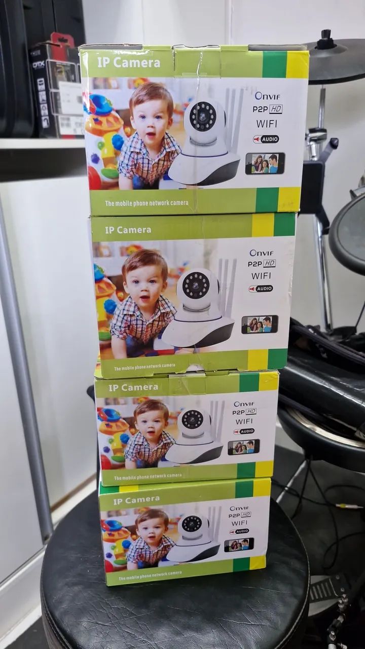 4 câmeras semi novas 