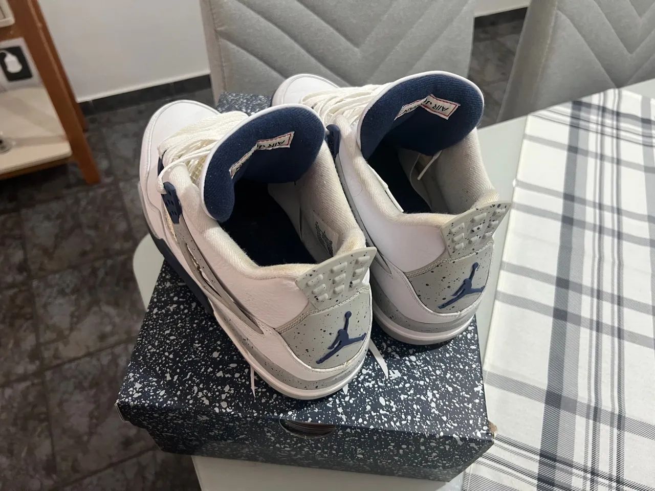 Air Jordan 4 Midnight Navy 45 - Foto 3