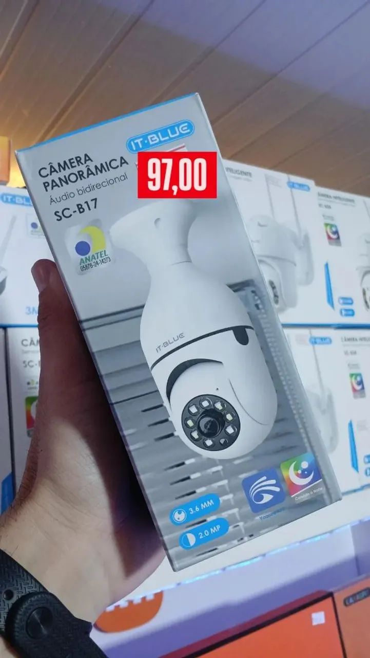 CAMERAS DE SEGURANÇA WI-FI  - Foto 2