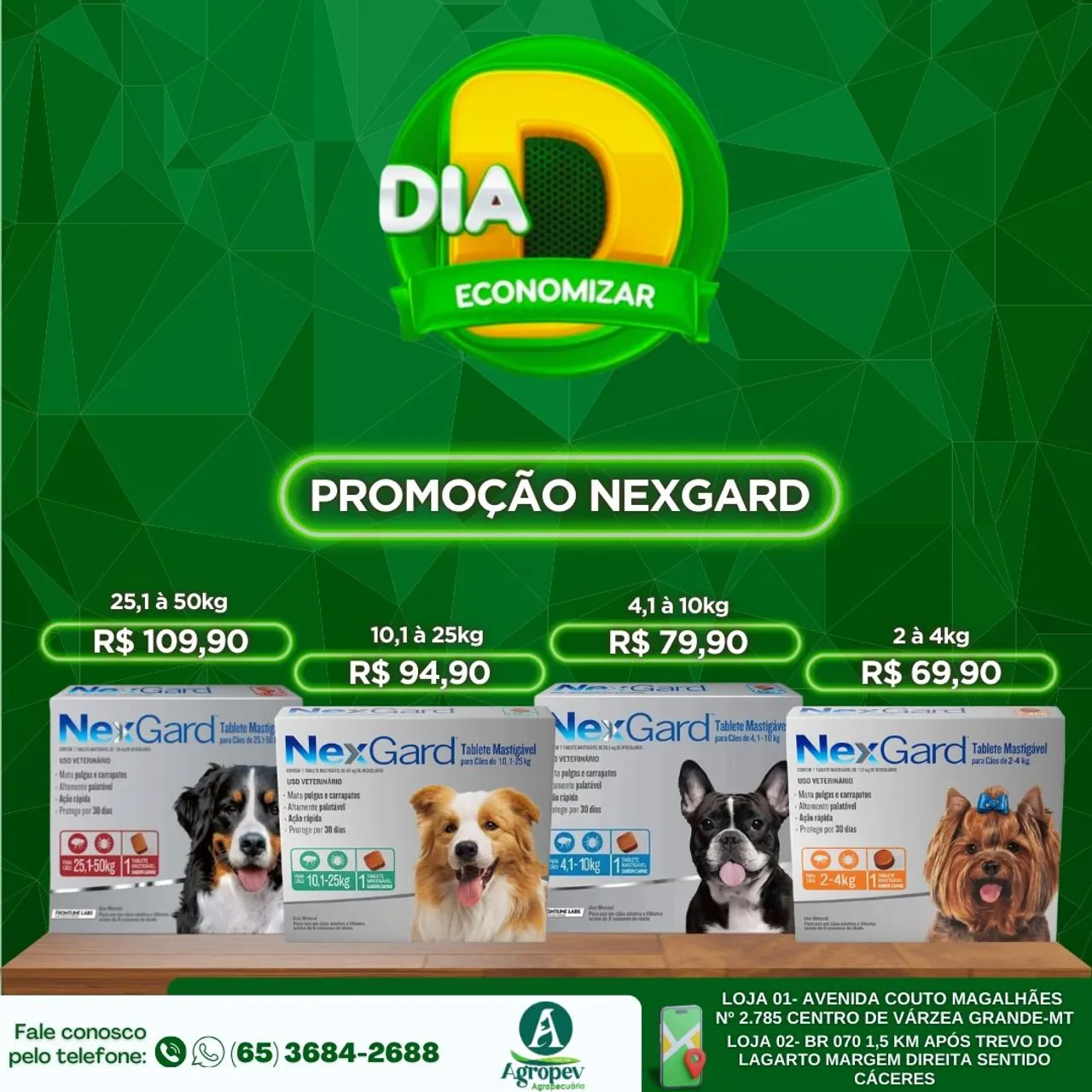 NexGard Mastigável - Promoção para cães