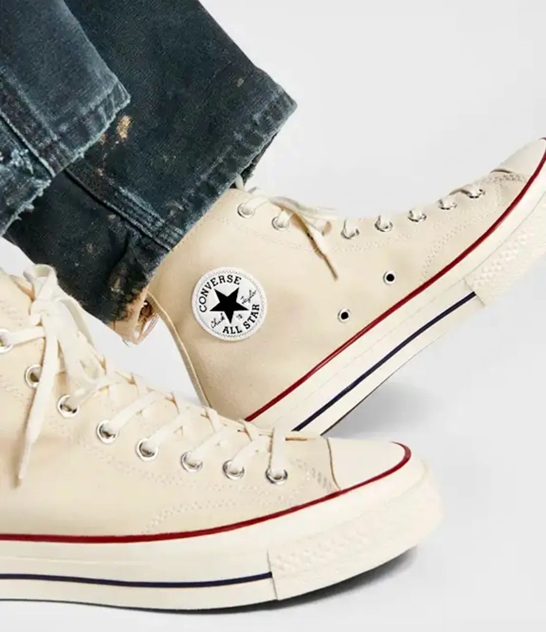 Converse All Star Bege Chuck 70 Vintage - Foto 4