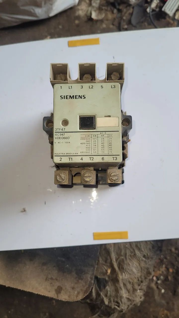 Contaquitor Siemens 3TF47 IEC 947 VDE 0660