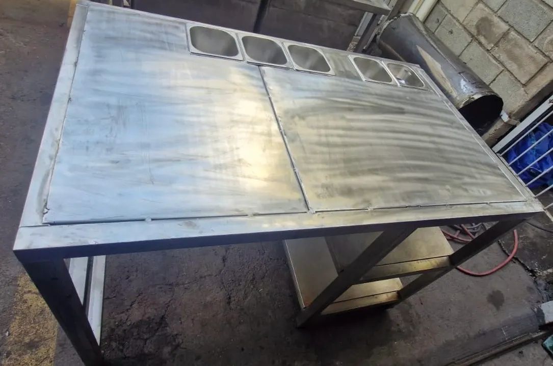 Mesa inox  Condimentadora  - Foto 5