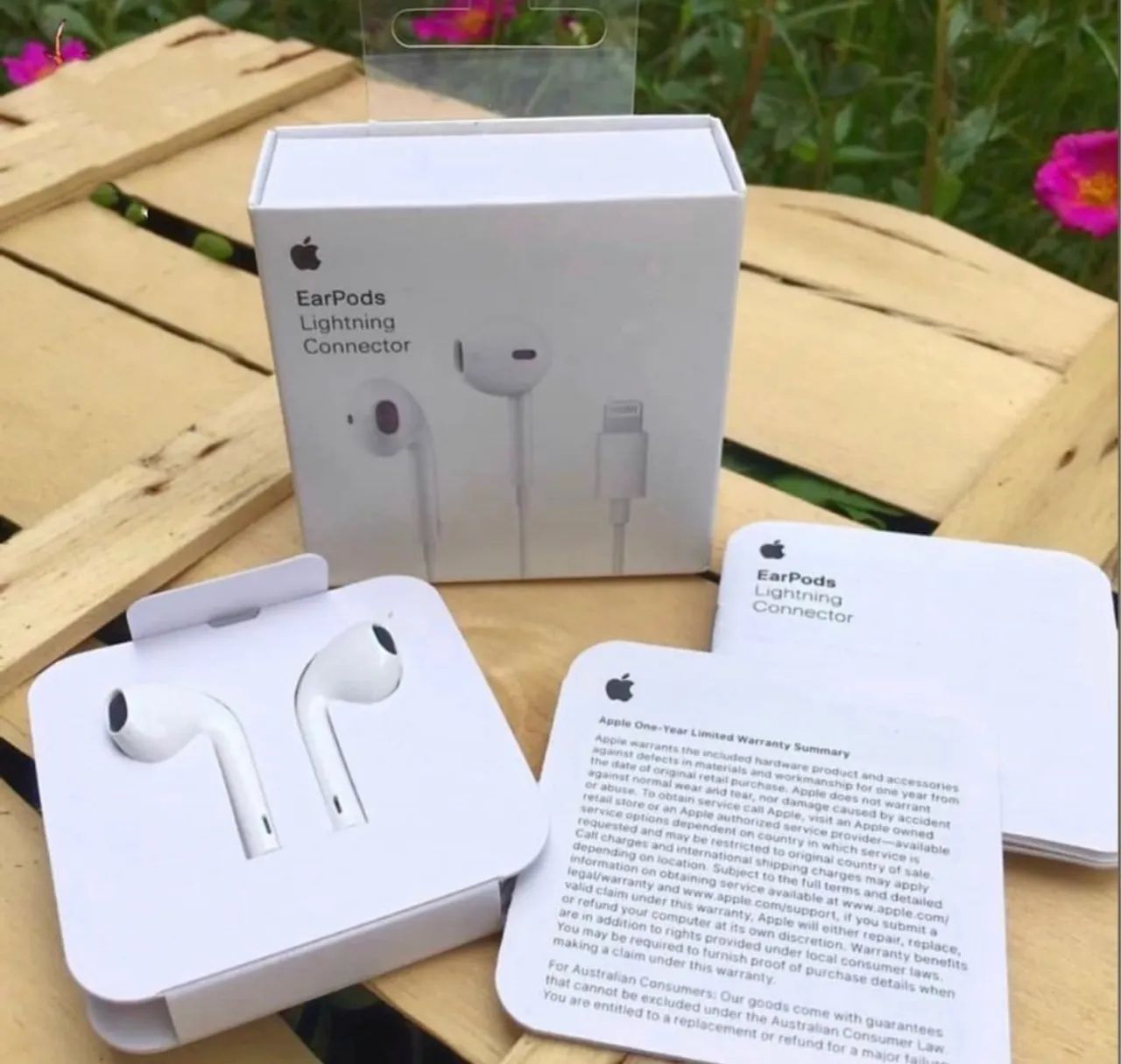 Apple EarPods com conector Lightning - Novo - Foto 3