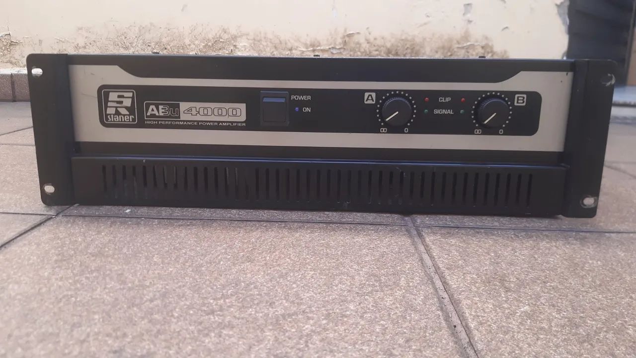Amplificador de Potência Staner ABU 4000 - Foto 3