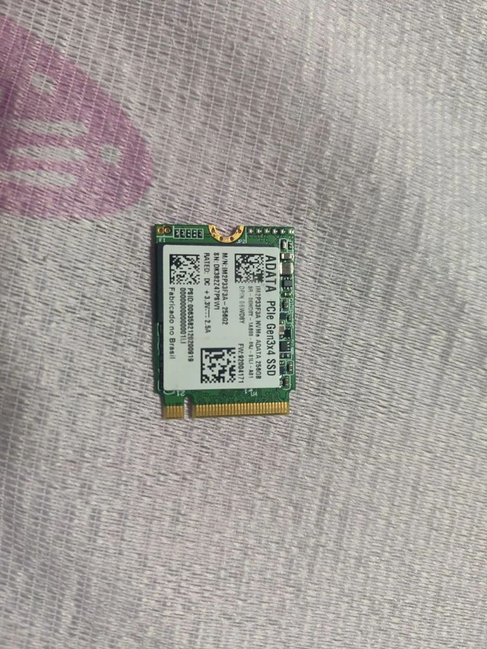 ADATA NVMe SSD 256GB M.2 2230 – Fully Functional64739264129795121