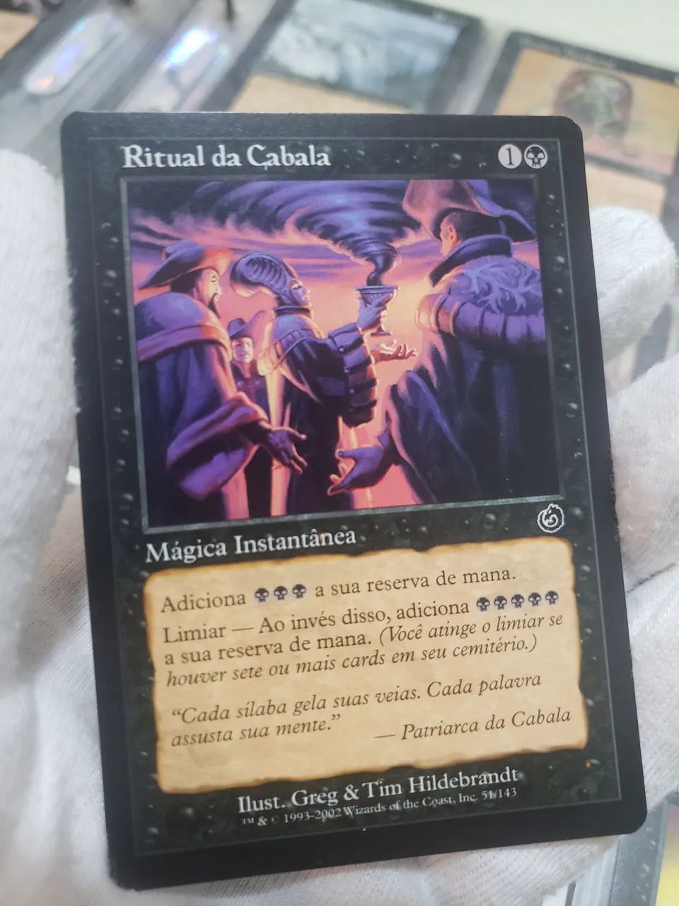 Magic the gathering - Ritual da Cabala - Tormento 
