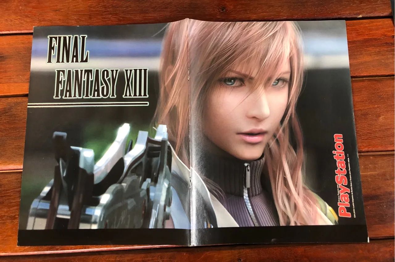 Pôsteres Final Fantasy XIII e VII Neo Tokyo - Foto 3