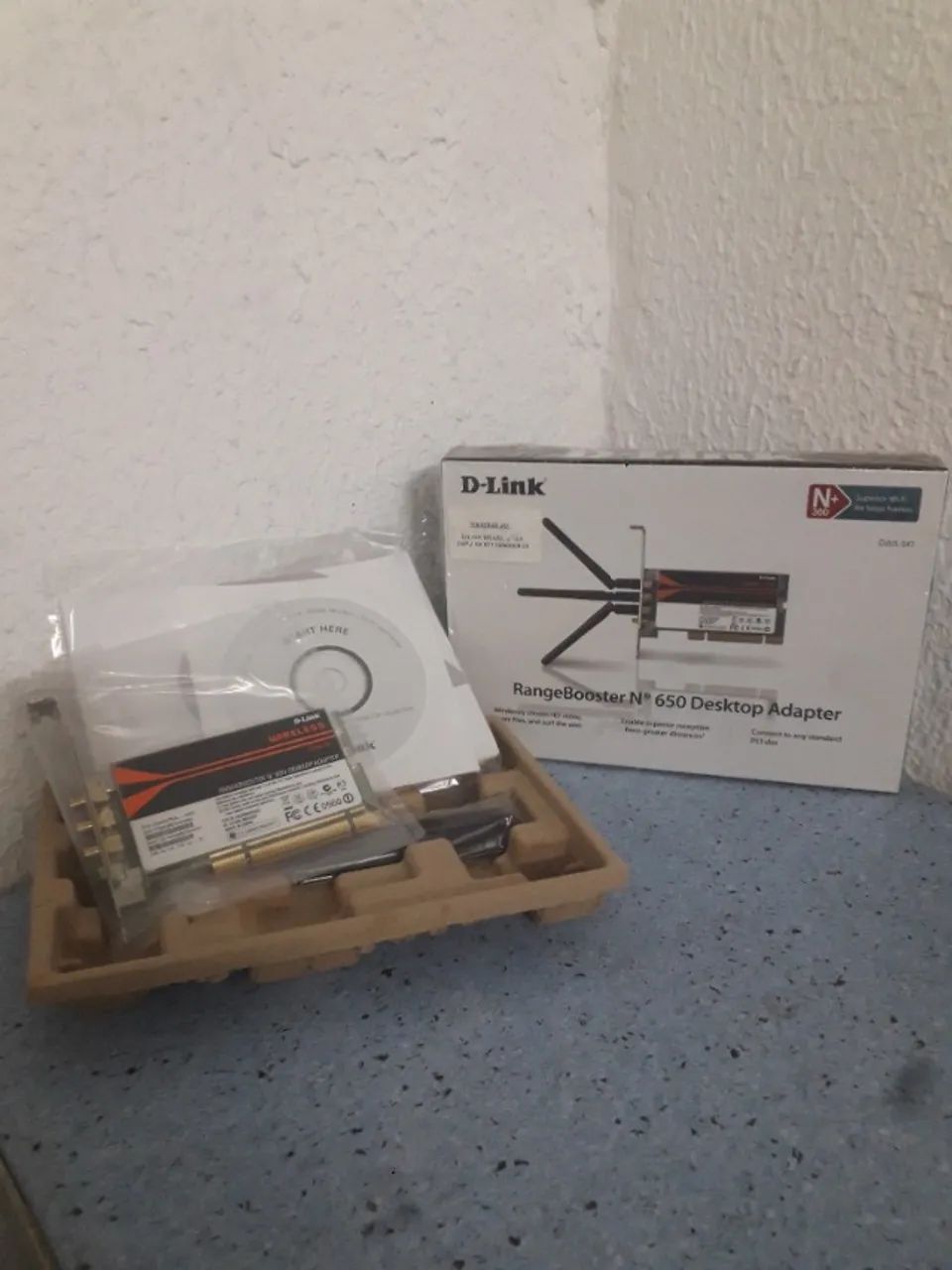 Placa de rede DW 547, RANGEBOOSTER N 650
