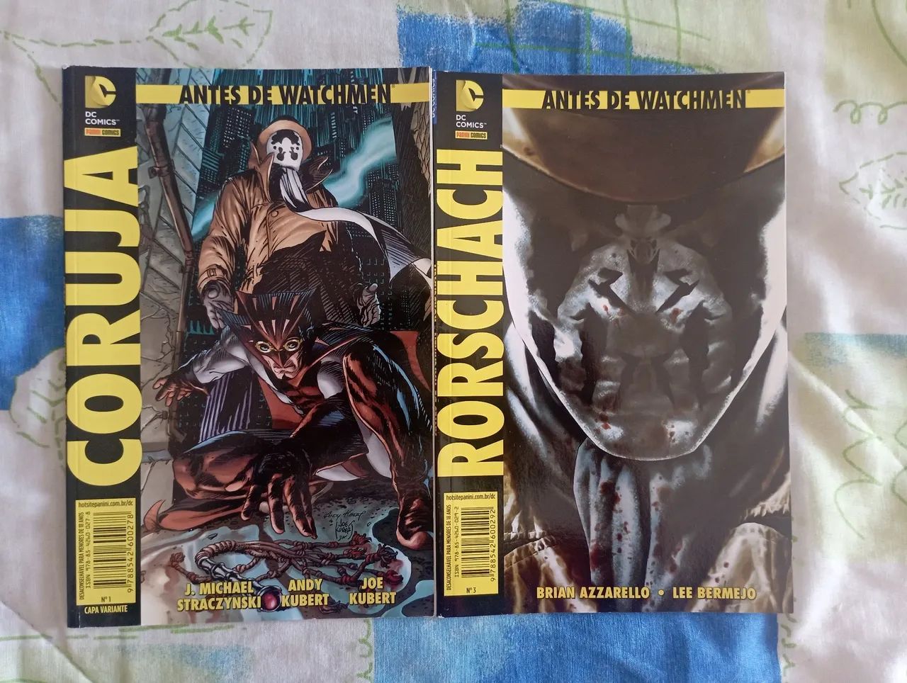 Antes de Watchmen - Coruja e Rorschach - HQs