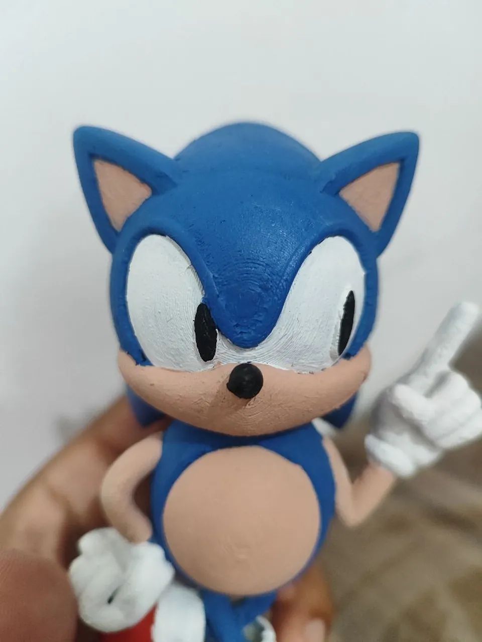 Boneco Sonic impressão 3d - Foto 5