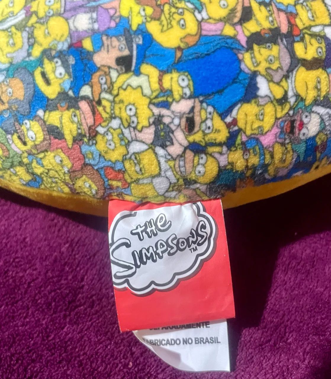 Almofada de pescoço pra viagem Simpsons !BAIXOU! - Foto 4
