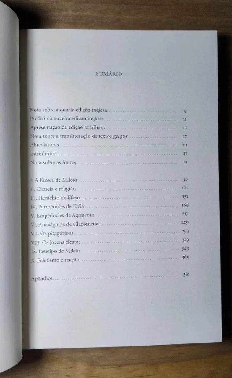 A Aurora da Filosofia Grega - John Burnet. NOVO!! - Foto 3