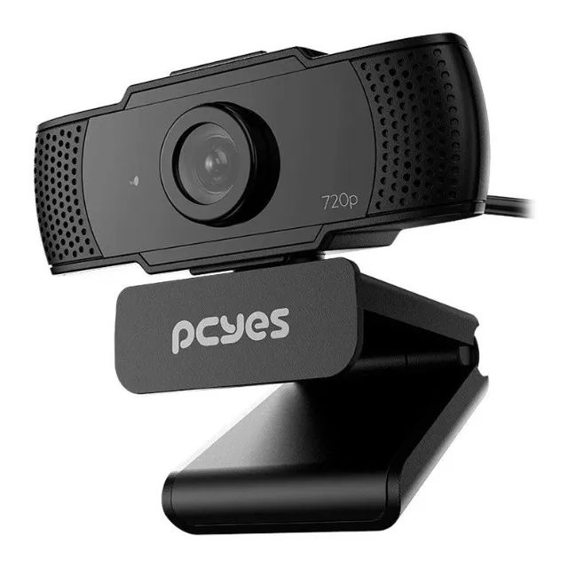 Webcam Pcyes Raza Hd-03 Hd 720P Com Microfone - Rzhd03 Loja Coimbra Computadores Entrega - Foto 3