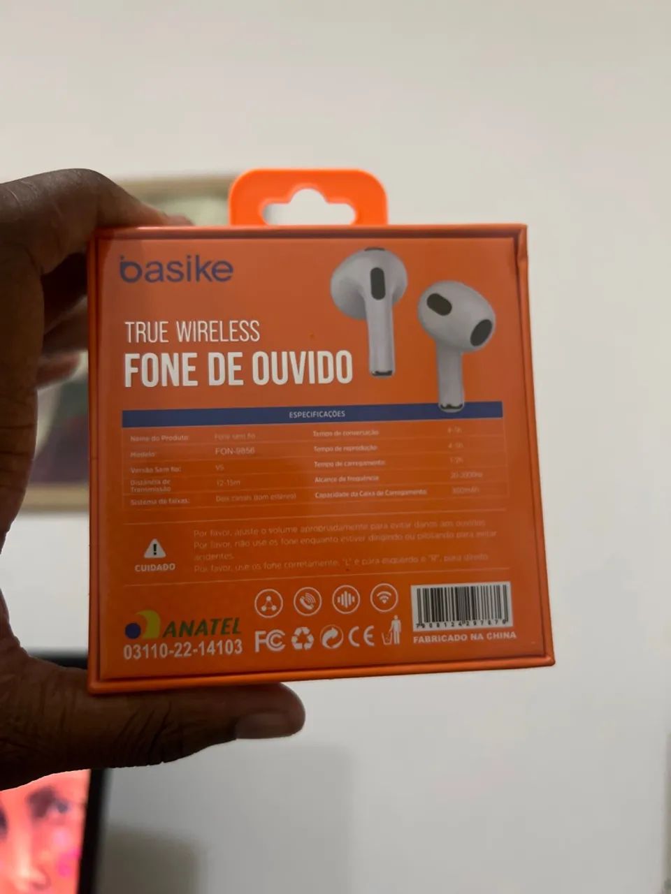 Fone de ouvido Basike True Wireless - FON-9856 - Foto 3