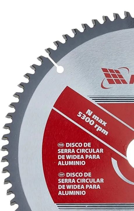 DISCO DE SERRA PARA ALUMÍNIO 10 POL  - Foto 3