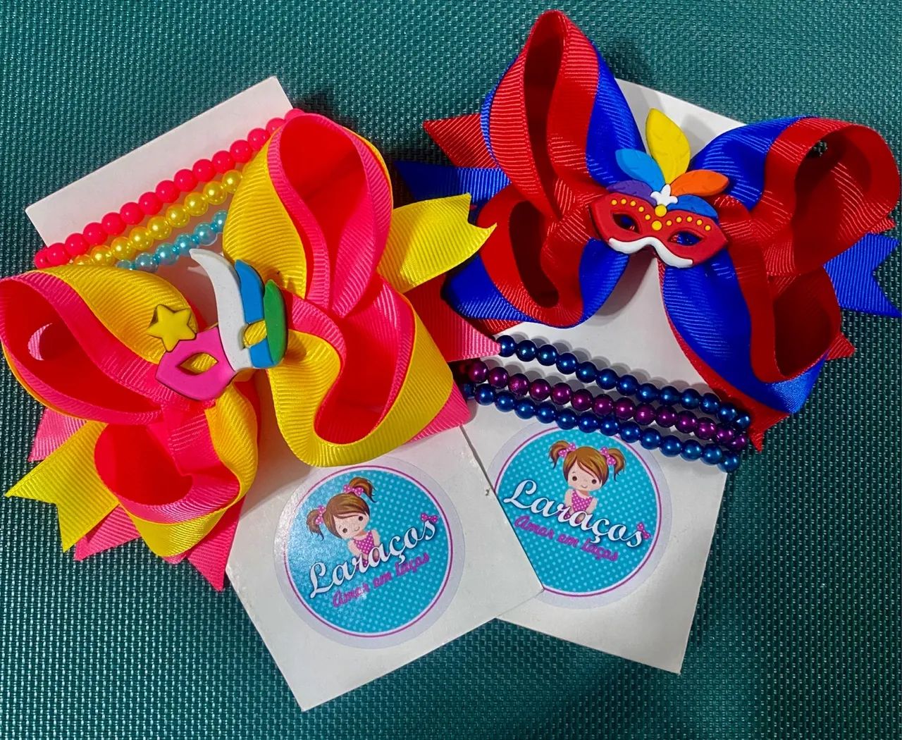 Laço Infantil para o Carnaval 