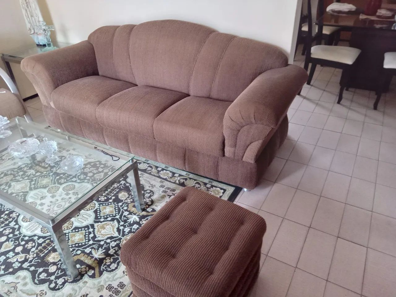 Sofá 3 Lugares em ótimo estado - Foto 4