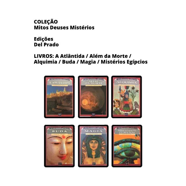 Coleção Mitos Deuses Mistérios