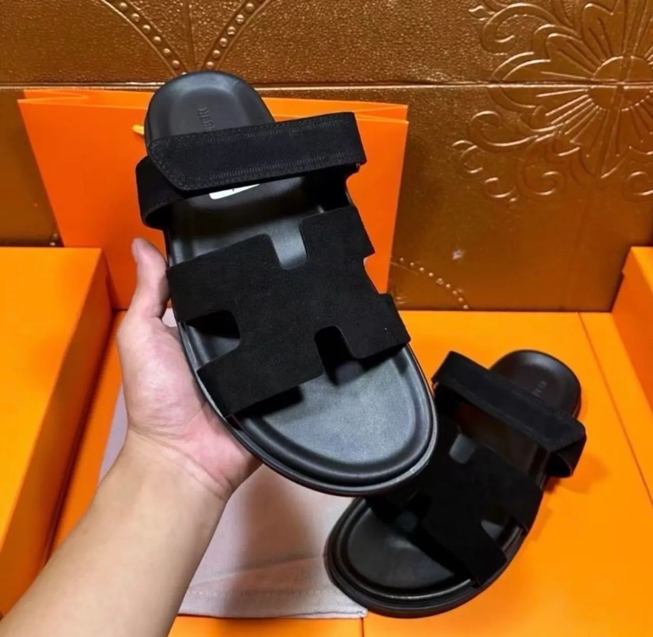 Hermes chinelo , Tênis coleção nova pronta entrega  - Foto 3