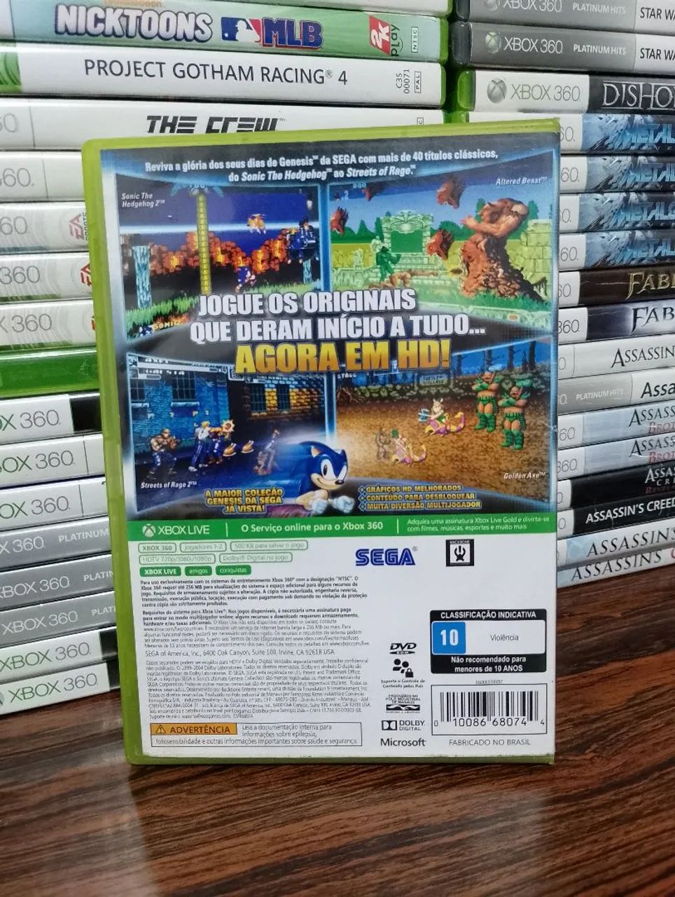 Sonics Ultimate Genesis Collection Xbox 360 - Faço OLXPAY 64313240127233121