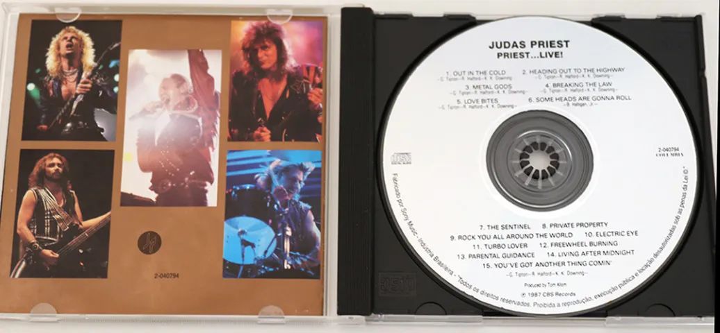 CD Judas Priest - Priest. Live - Foto 2