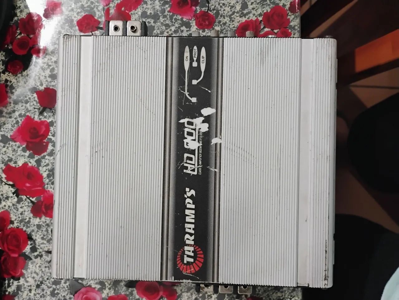 2 Médios RP-550w 10p MAGNUM 8 ohms, (tem que trocar o reparo) e um módulo HD 800.  - Foto 2