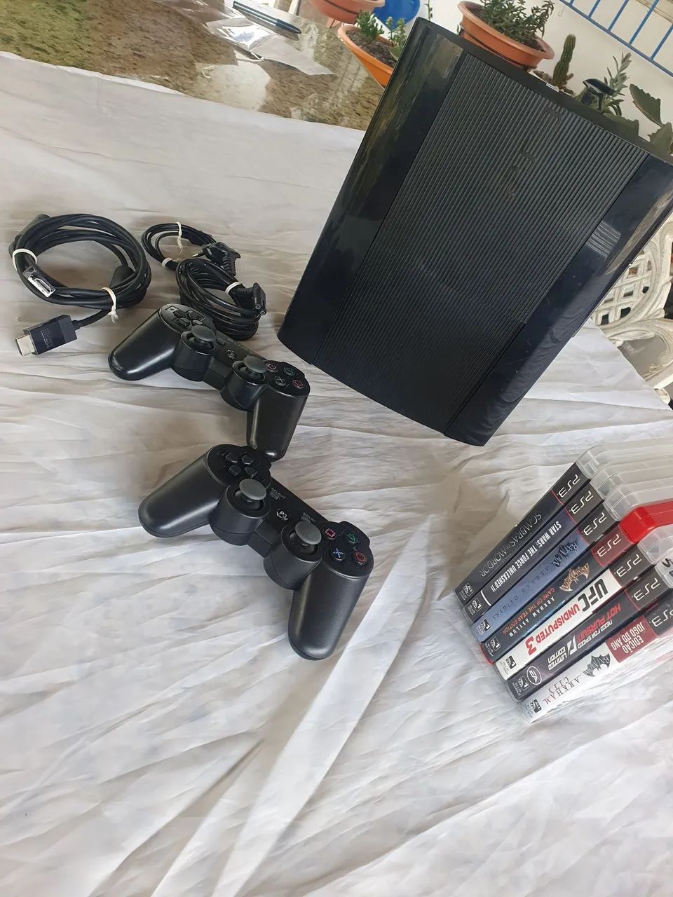 Ps3 Super Slim 250 Gb Completo 64294630404098123