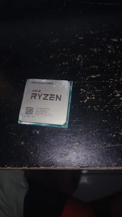 Processador ryzen 3 2200g + cooler box