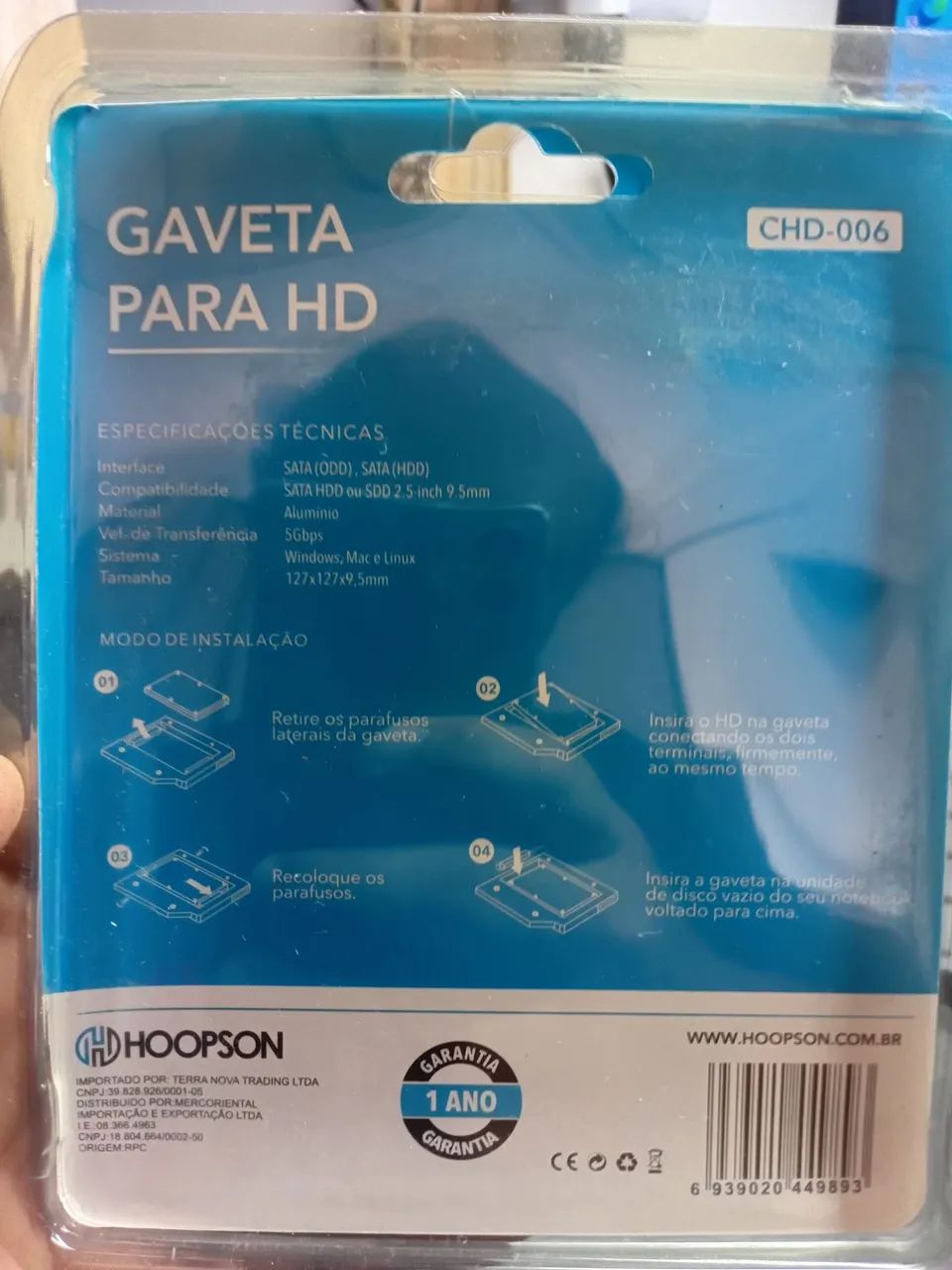 Gaveta caddy para hd  - Foto 2