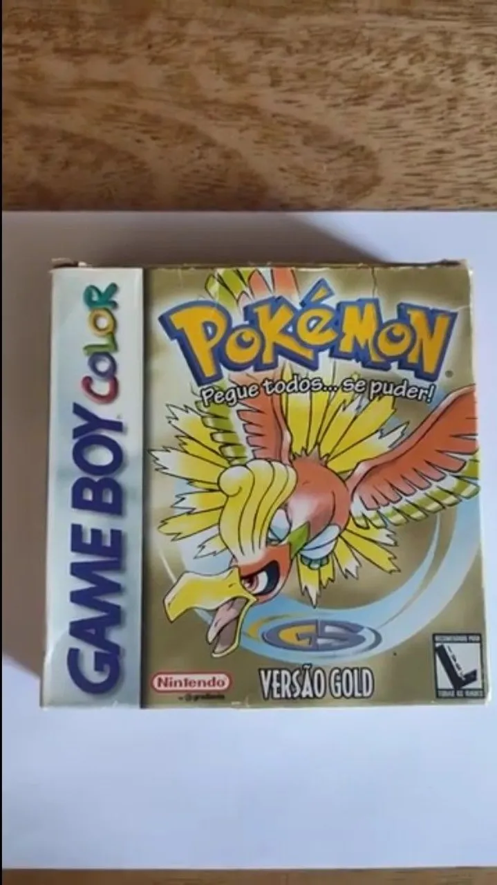 Pokémon Gold - Game Boy Color