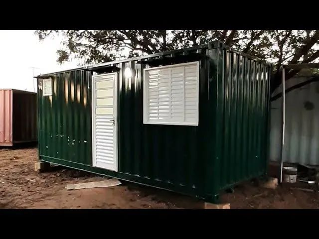 KITINETE CONTAINER CONFORTO E MODERNIDADE - 20 PÉS