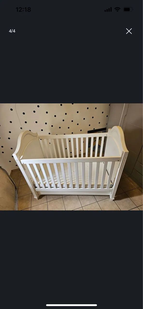 Berço lindo branco  - Foto 2