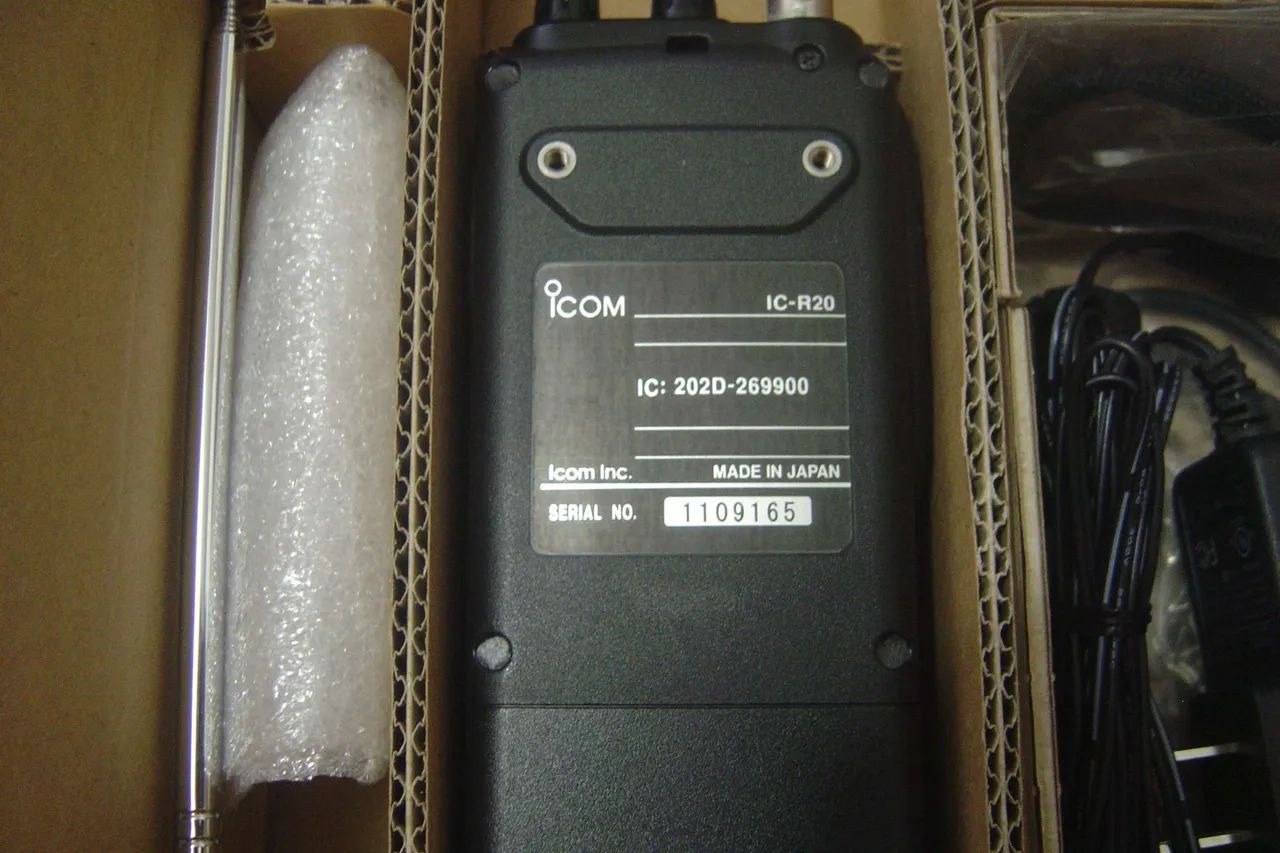 Rádio scanner Icom IC-R20  - Foto 3