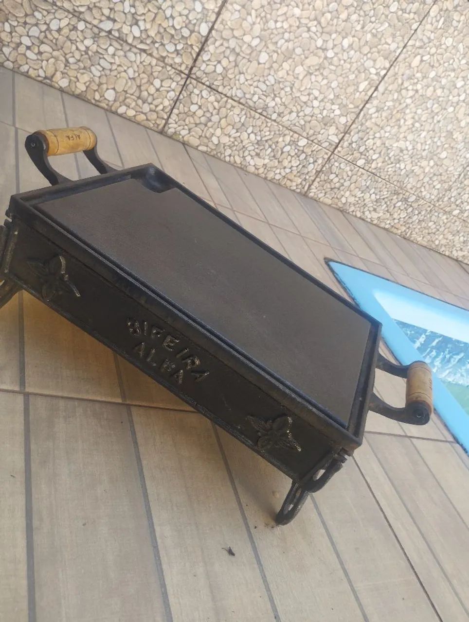 Chapa de Ferro Fundido para Churrasco - Foto 4