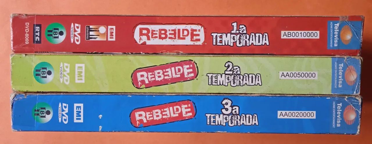 Dvd Rebelde 1a. , 2a. e 3a. Temporada Completas - Foto 3