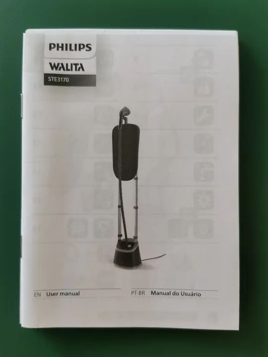 Vaporizador/passador vertical de roupas com prancha Philips Walita  - Foto 4
