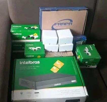 Kit de 4 câmera Intelbras 