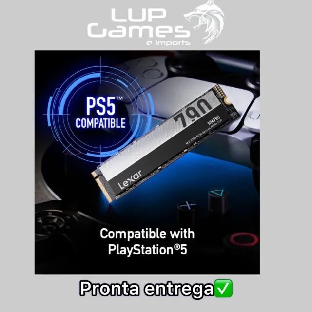 SSD nvme Lexar 2tb 7400mbs (Loja Física/ Garantia) - Foto 5