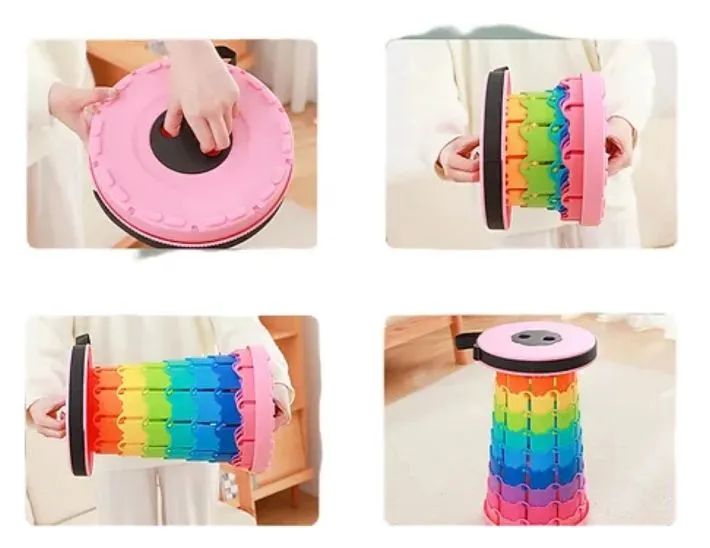 BANQUETA DE PLASTICO DOBRAVEL<br><br>REF: LE-5411 - Foto 2