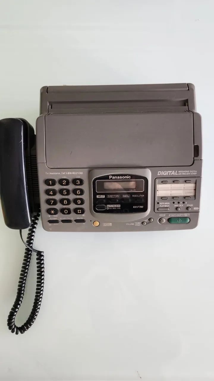 Fax Panasonic KX-F780 - Telefone + Secretária Eletrônica