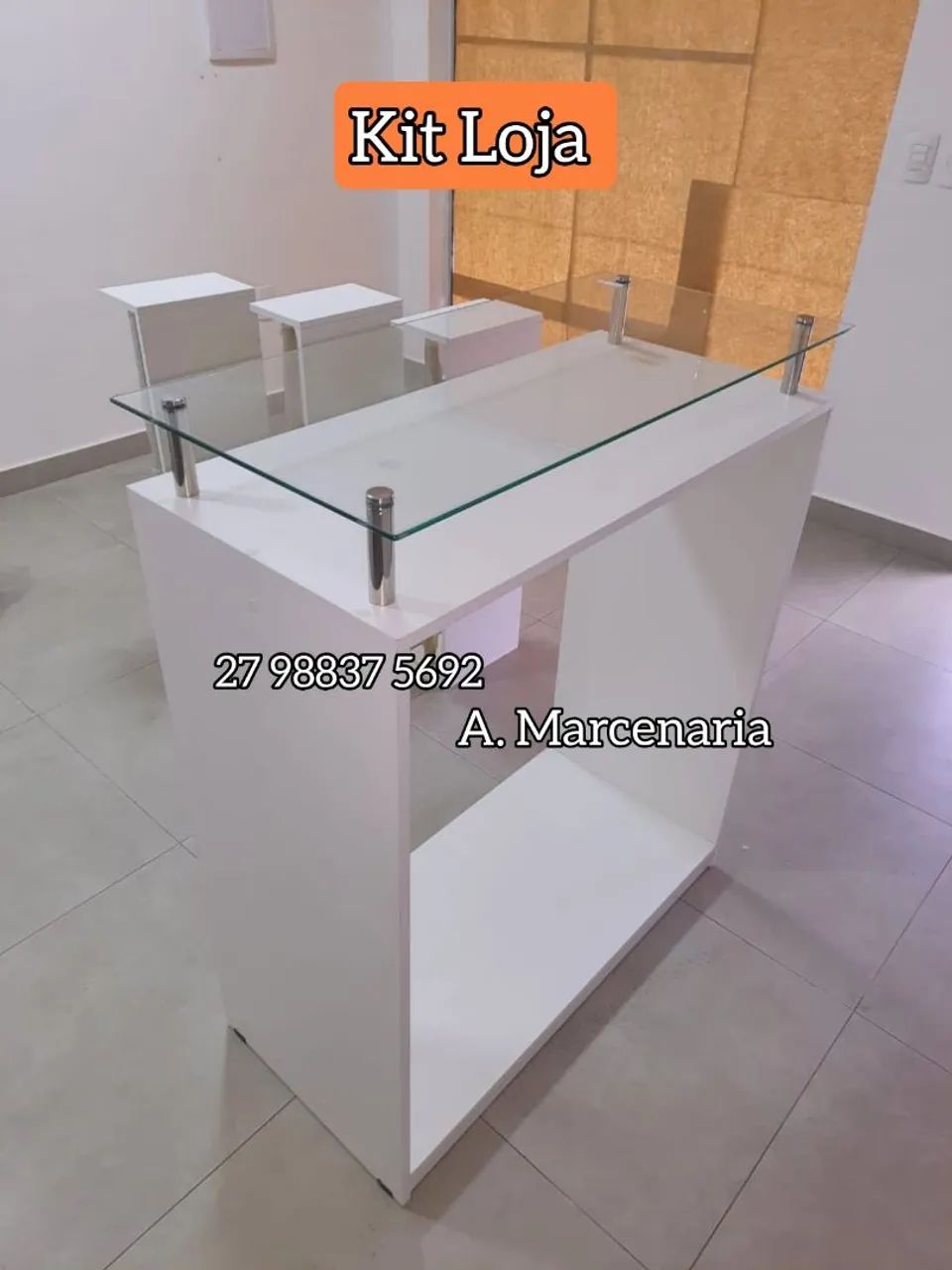 Kit Loja (1 Ilha central + 3 araras) - Foto 2