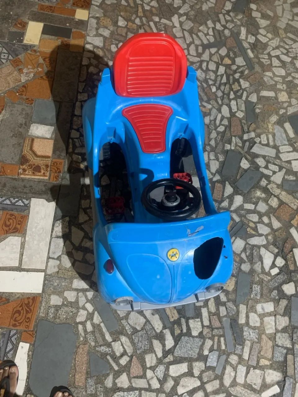 Carrinho de passeio infantil azul - Foto 4