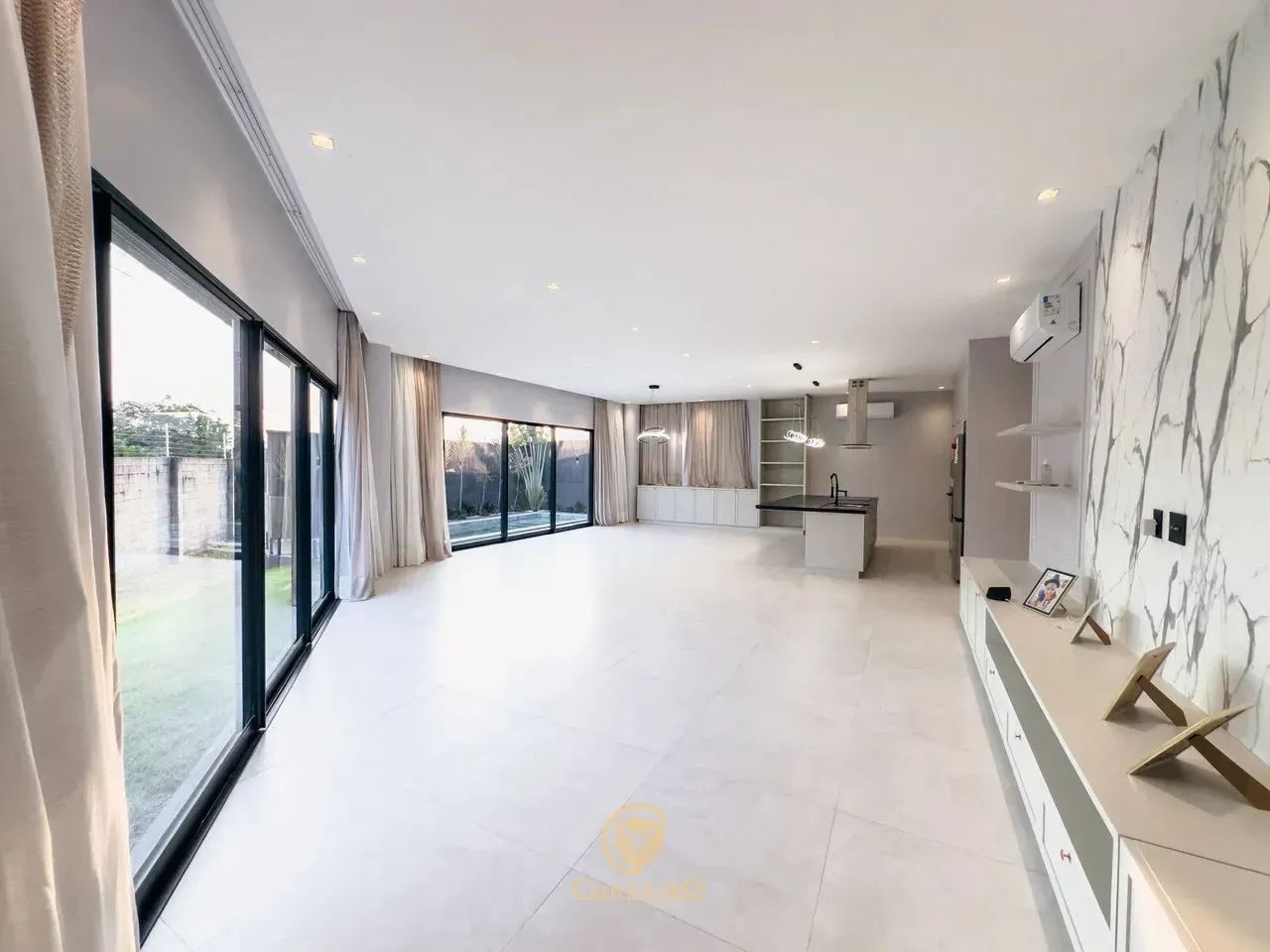 Casa Plana porteira fecha no Jardins do lago - Eusébio - CE - Foto 3