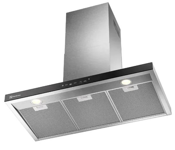 coifa de parede - coifa de parede electrolux experience hob2hood 90 cm inox - ce9tf - Foto 3