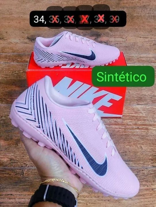 Chuteira Society sintético quadra