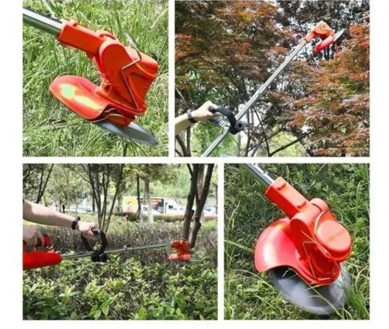 Aparador, cortador de grama e matos a bateria Nakasaki - Foto 5