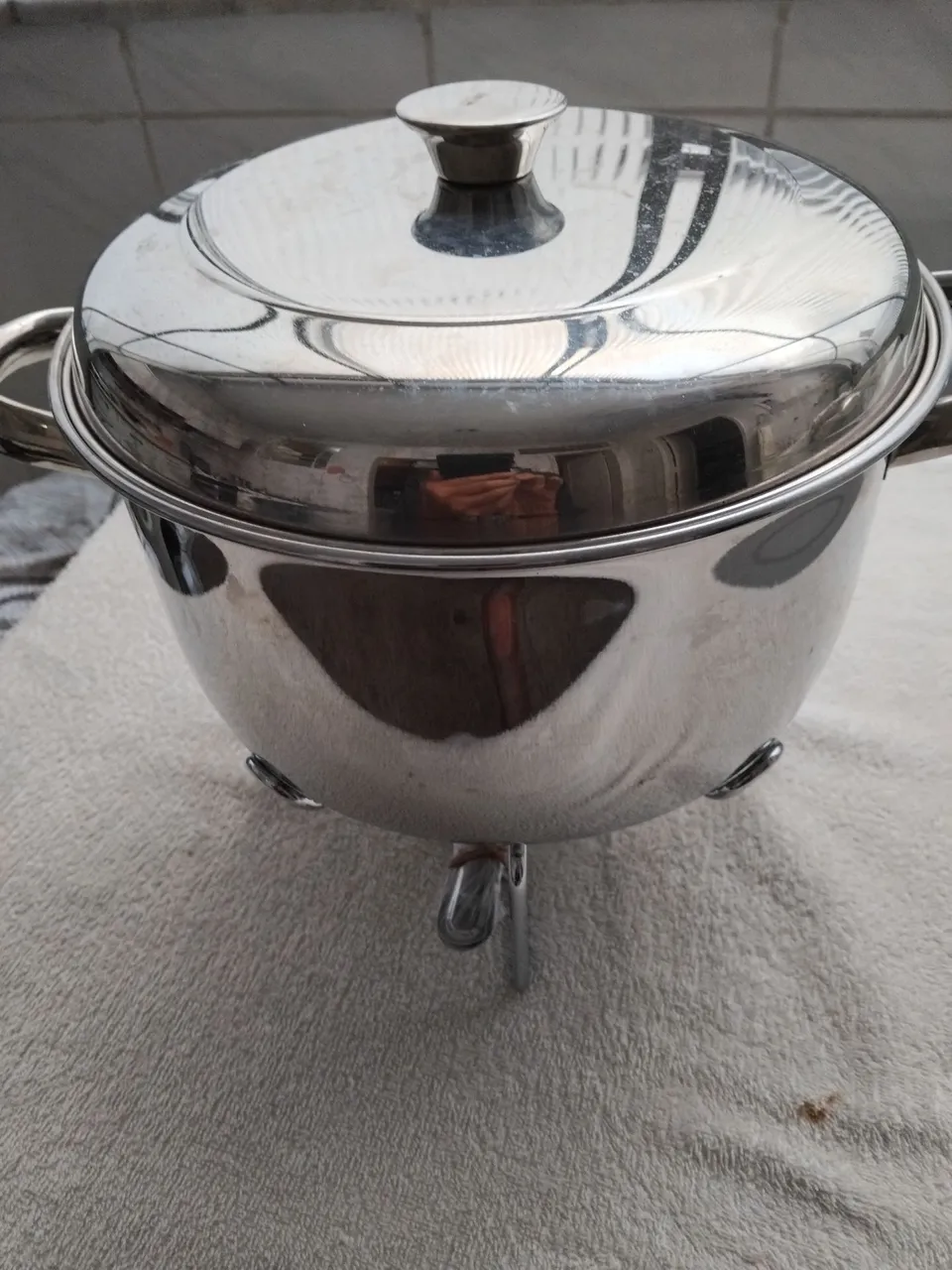 RECHAUD em aço inox