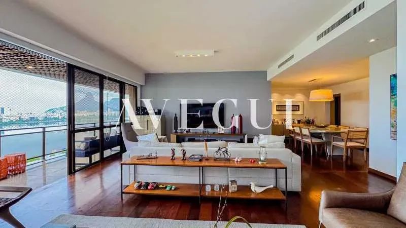 Apartamento de 224m² com 3 quartos na Lagoa - Foto 5